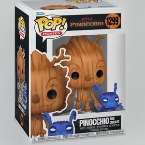 Funko Pinocchio Vinyl Figure - Multicolor Netflix Version**New**